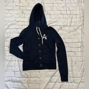 Navy Blue Abercrombie & Fitch Jacket